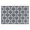 DII® Gray Lattice Outdoor Rug, 4ft. x 6ft.